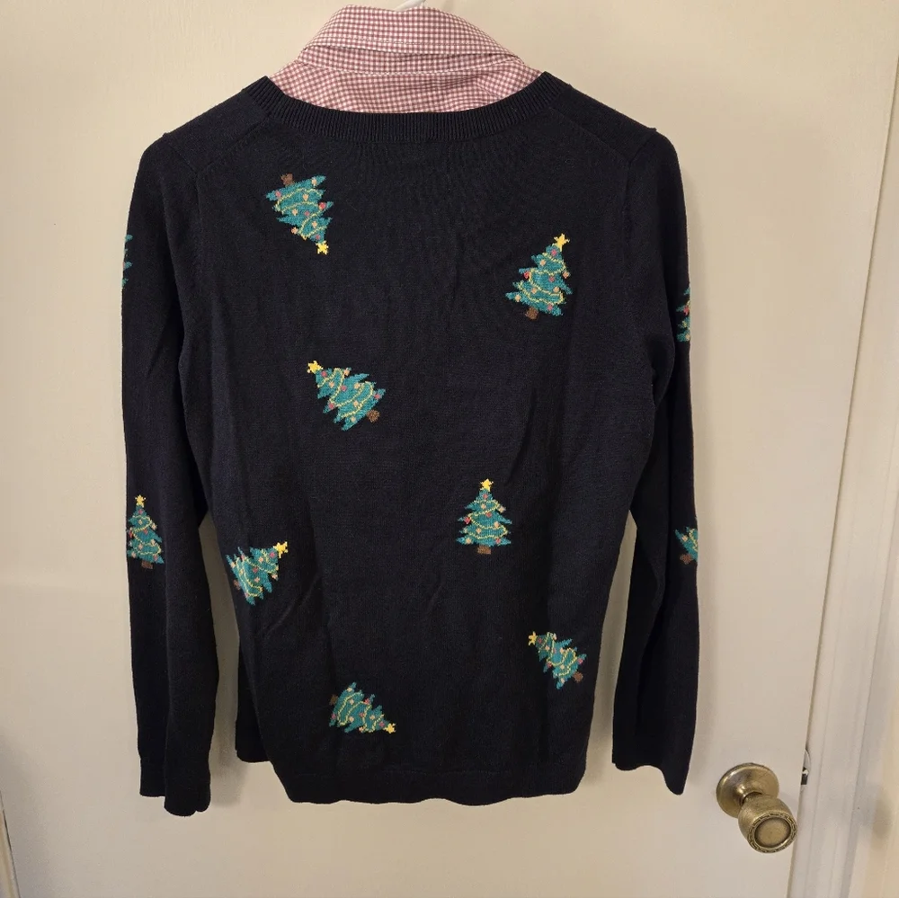 Talbots Christmas Tree Sweater, Small - Picture 4 of 5